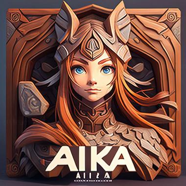 3D model AIKA Online game (STL)